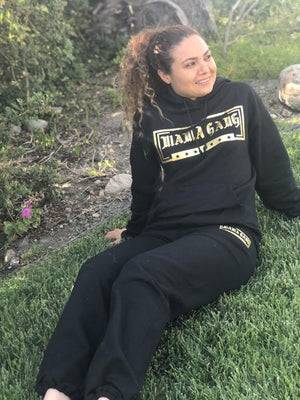 Limited Edition Golden Mama Gang Hoodie and sweatpants set